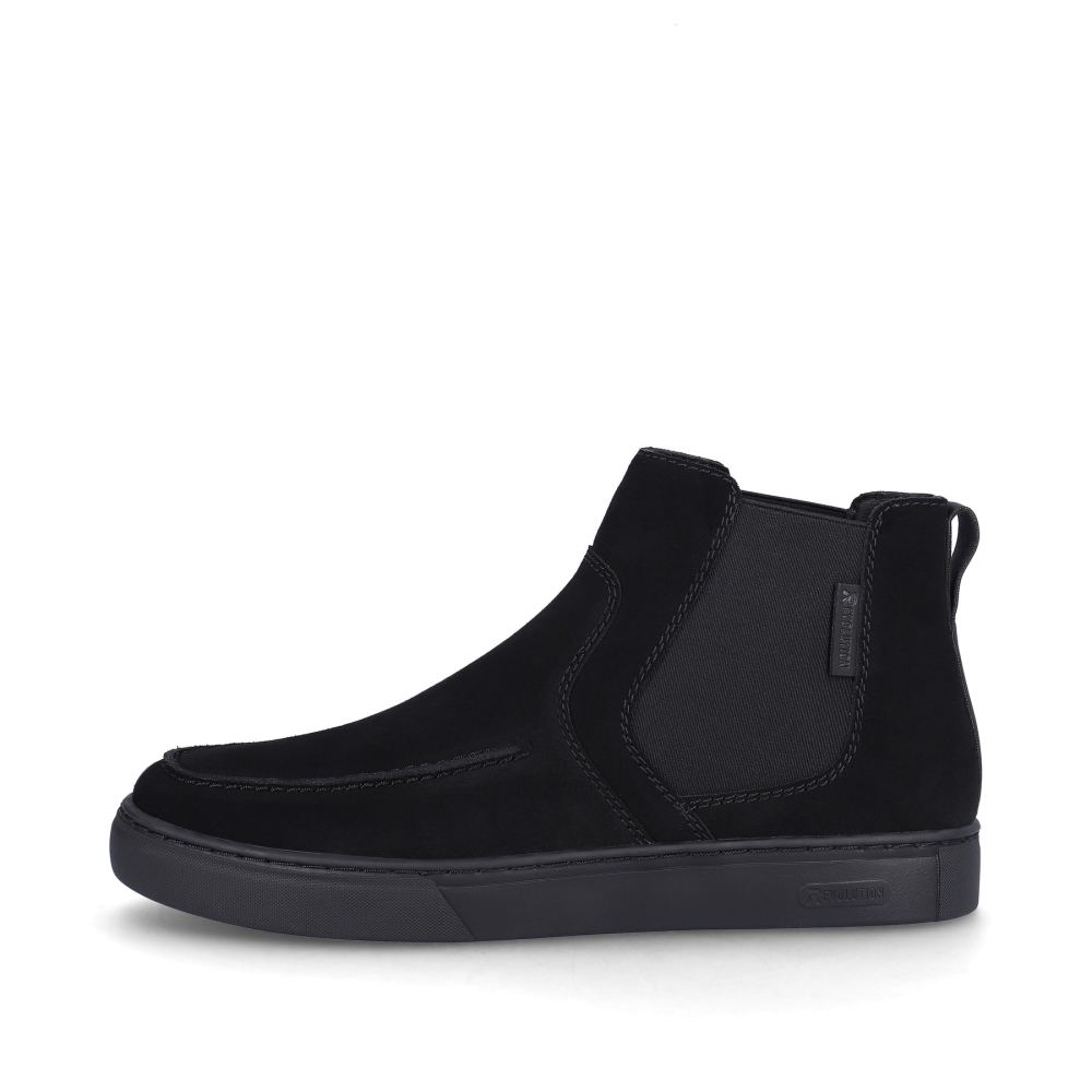Rieker Evolution Men's Chelsea Boots - Night Black