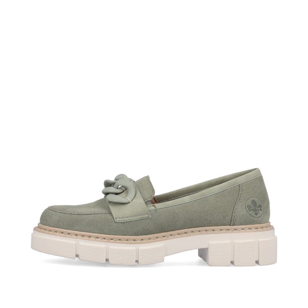 Rieker Women's Loafers Mint Green