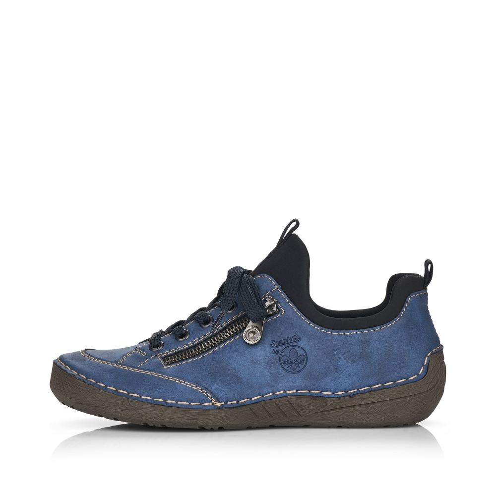 Rieker Women's Slippers Ocean Blue