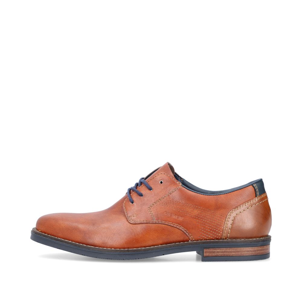 Rieker Men's Lace-Up Shoes - Copper
