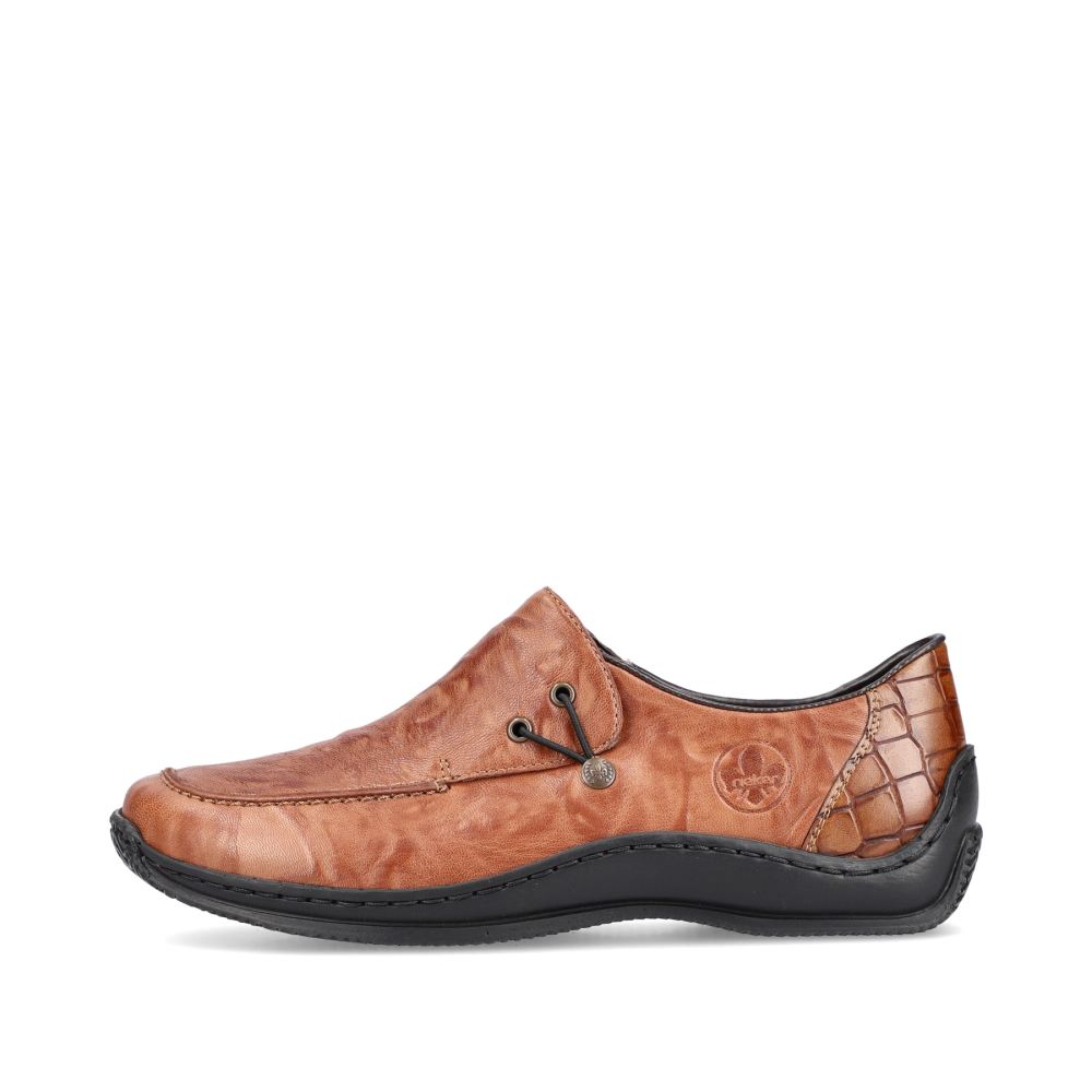 Rieker Women's Slippers - Caramel Brown