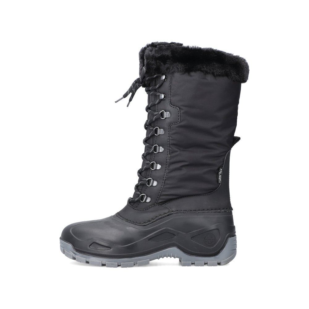 Rieker Women's High-Shaft Boots - Deep Black