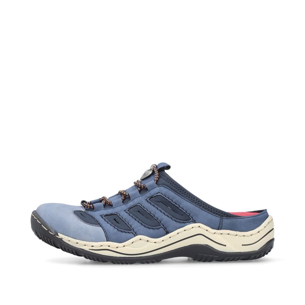 Rieker Women's Clogs - Light Blue
