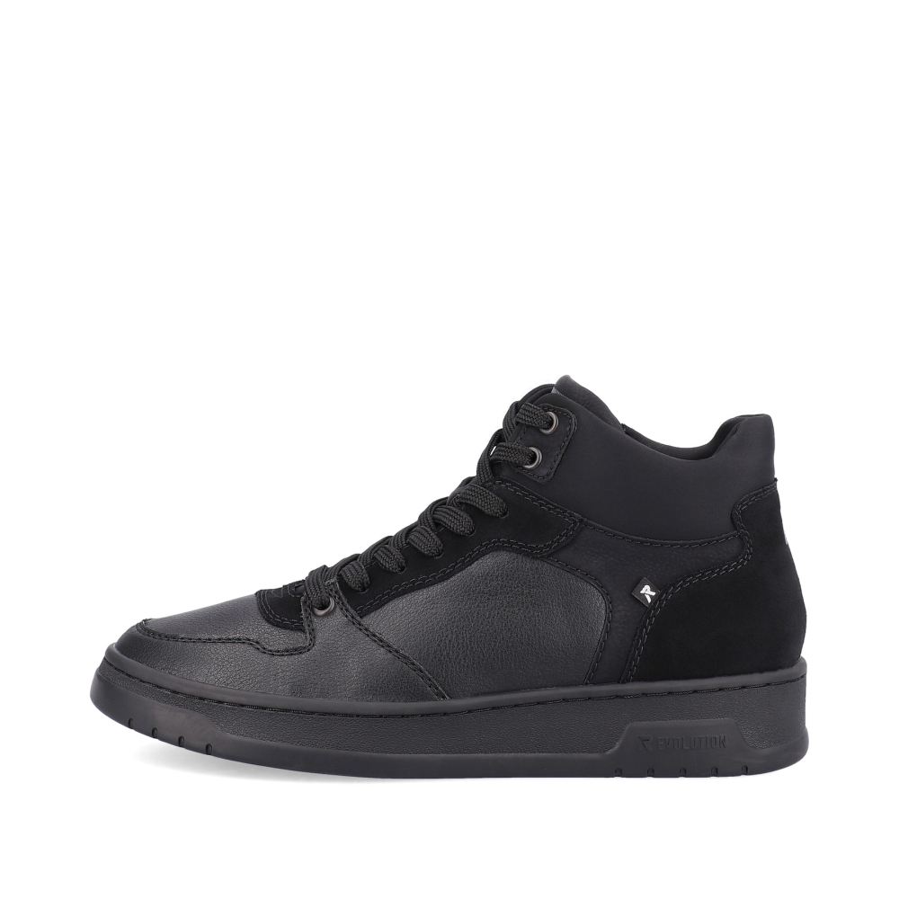 Rieker Evolution Men's Sneakers High Steel Black