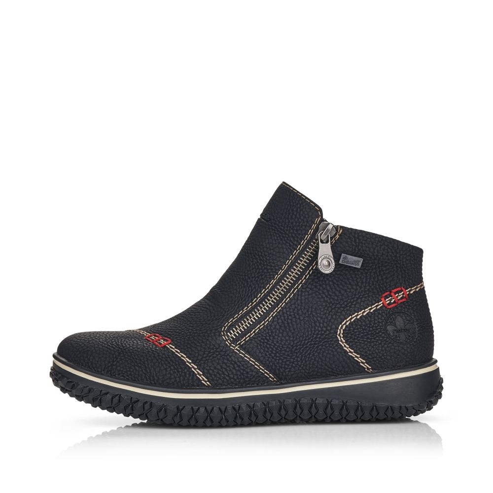 Rieker Women's Slippers - Midnight Black