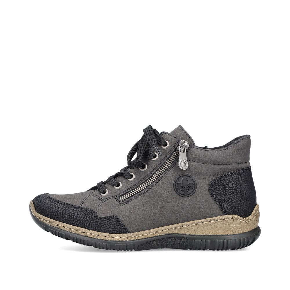 Rieker Women's Lace-Up Shoes Anthracite