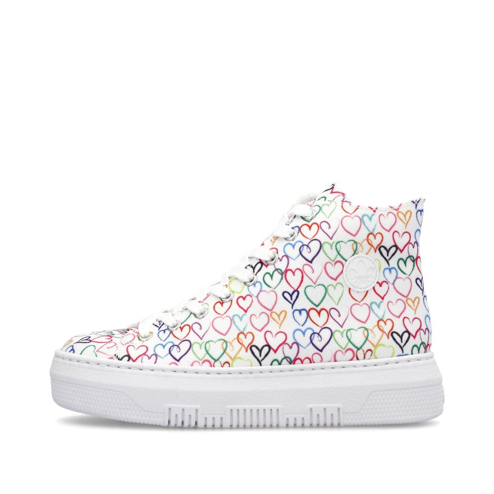 Rieker Women's High-Top Sneakers - Multicolored