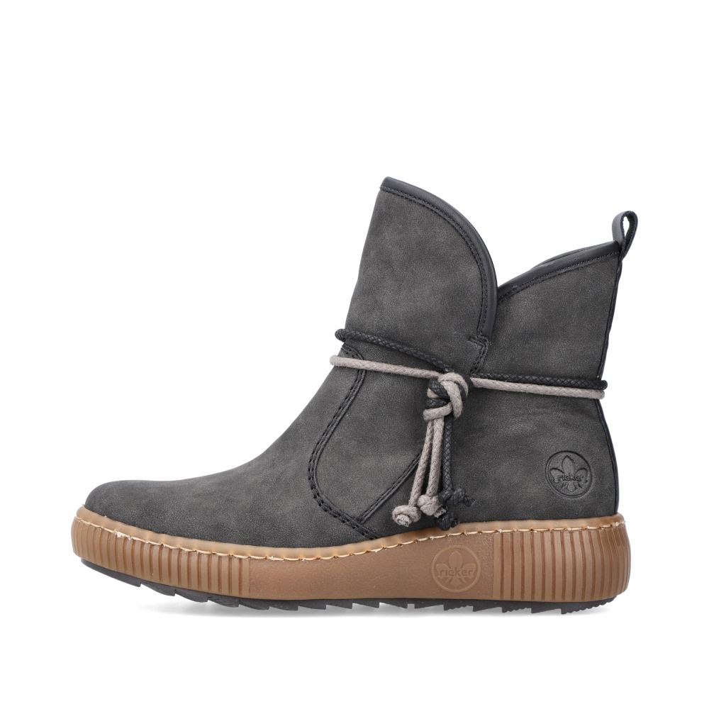 Rieker Women's Ankle Boots - Granite Grey