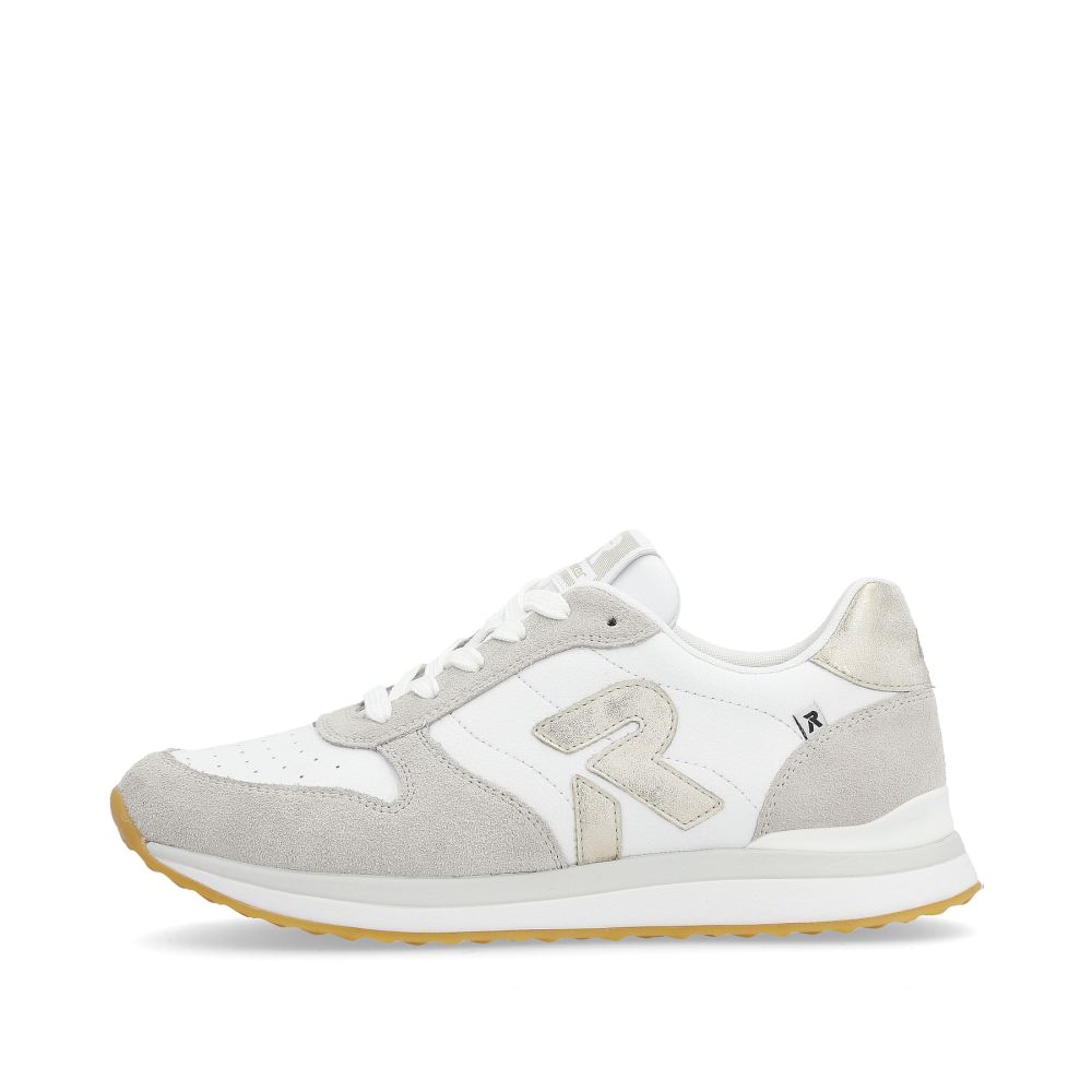 Rieker Evolution Women's Low Sneakers Pearl-White Clay-Beige