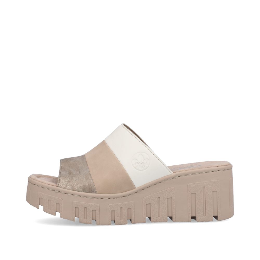 Rieker Women's Muleslight Beige