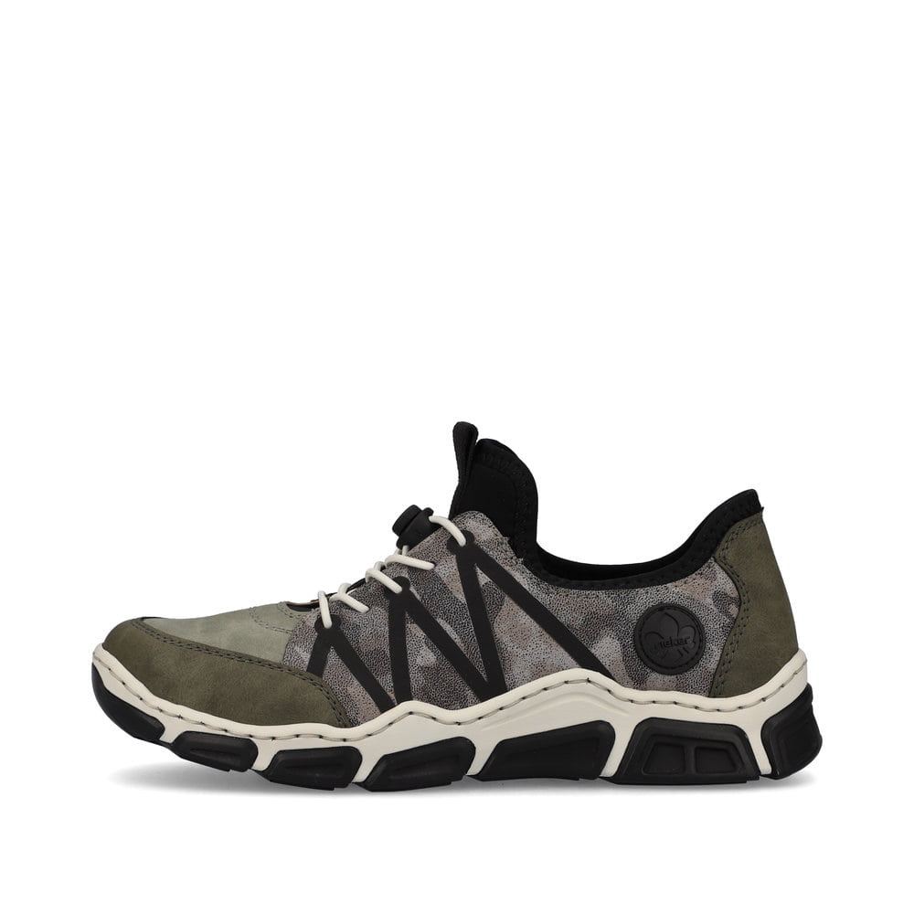 Rieker Women's Slippers - Khaki Green