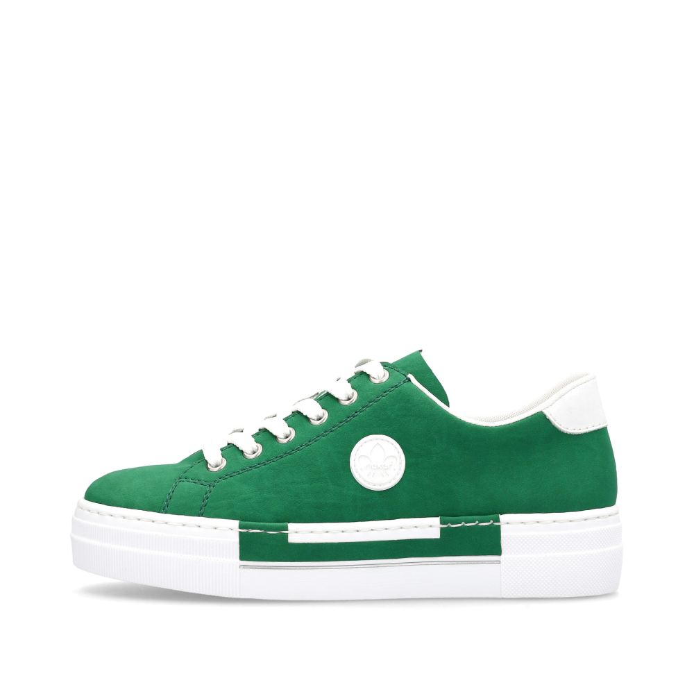 Rieker Women's Low Sneakers - Grass Green