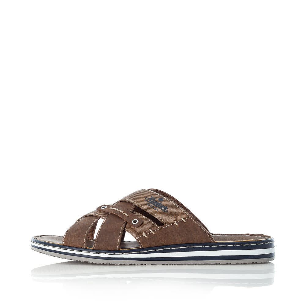 Rieker Men's Mules Tobacco Brown