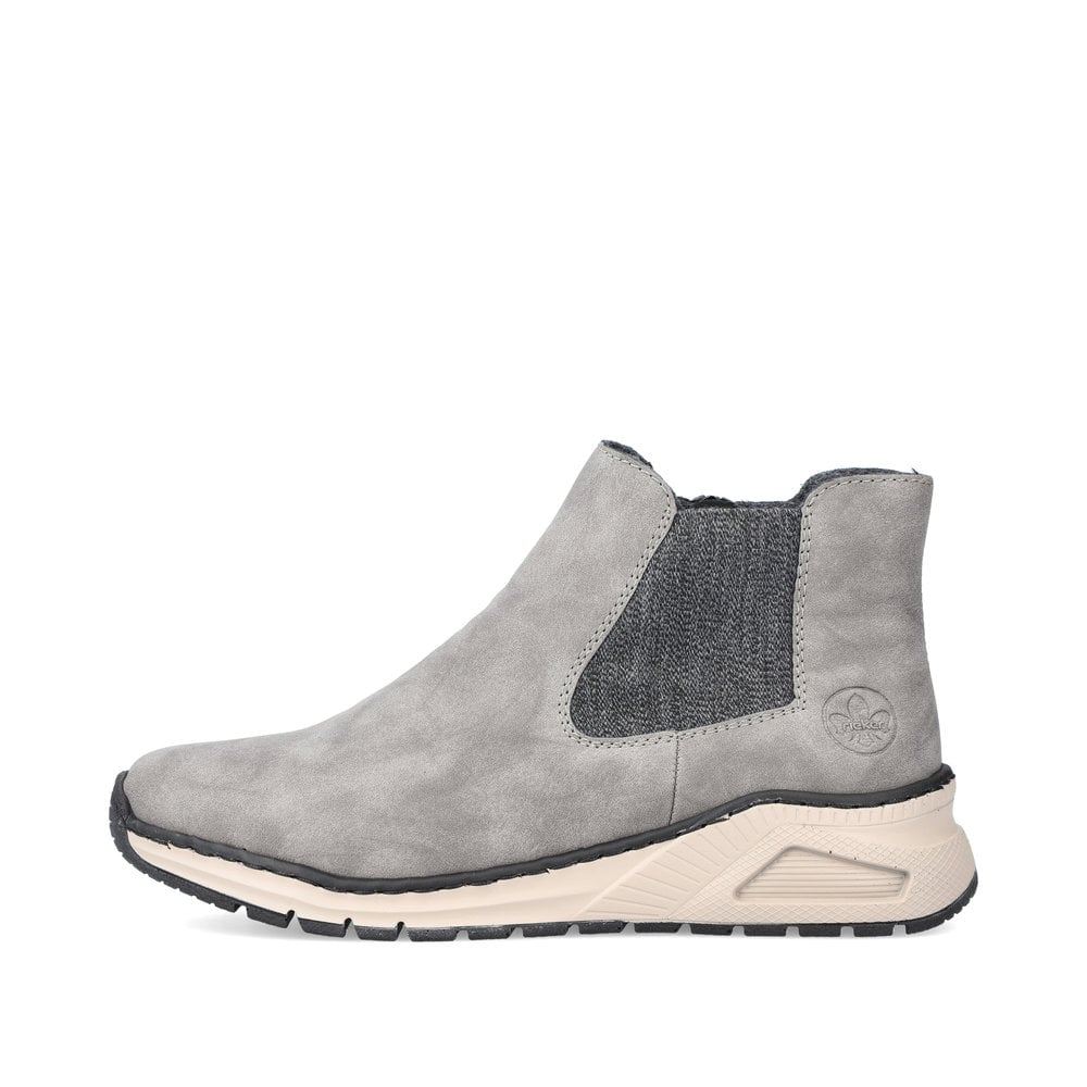 Rieker Women's Chelsea Boots - Silver Gray