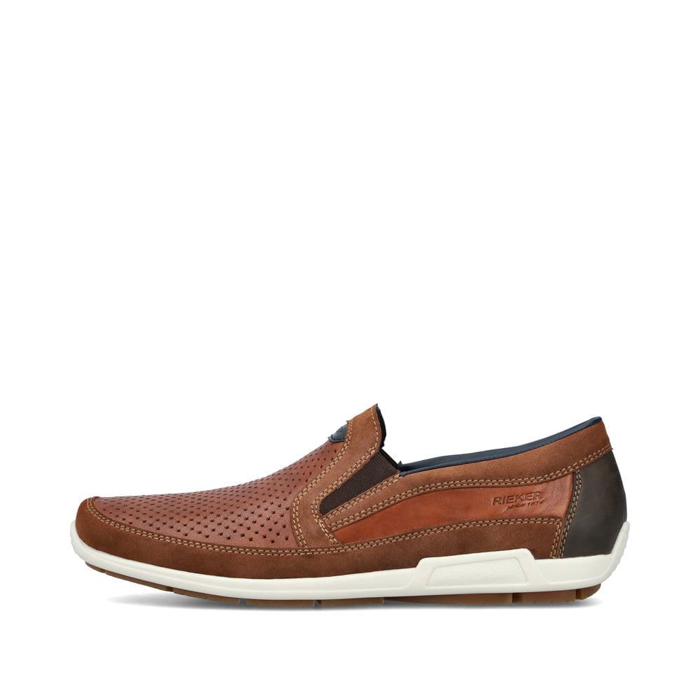 Rieker Men's Slippers - Caramel Brown