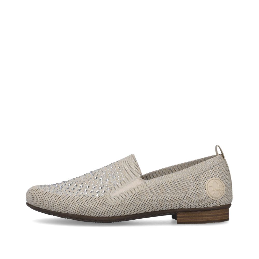 Rieker Women's Ballerinas - Light Beige