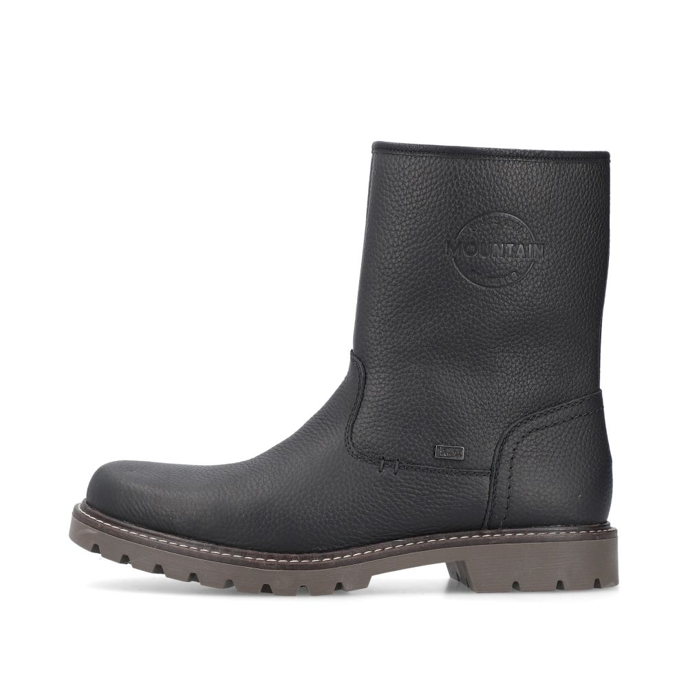 Rieker Men's Short Boots - Asphalt Black