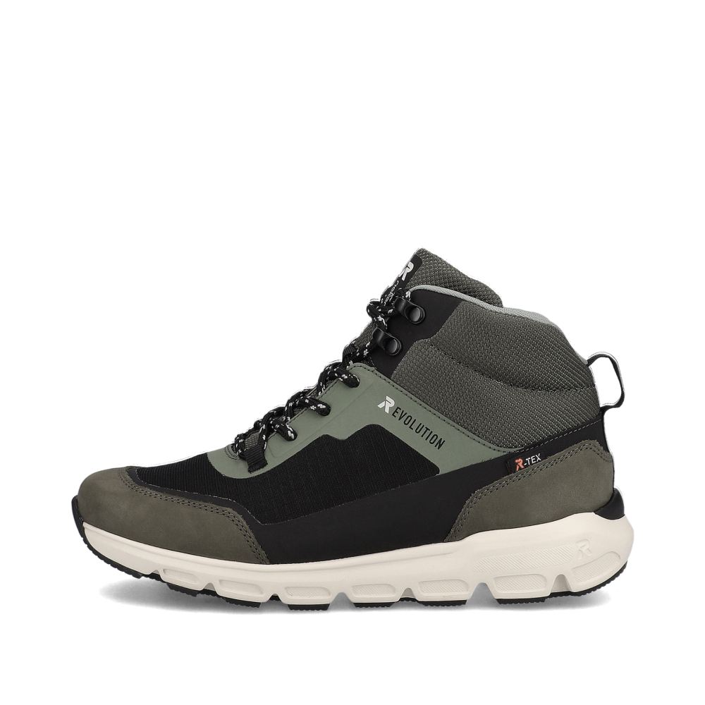 Rieker Evolution Women's High-Top Sneakers - Leaf Green