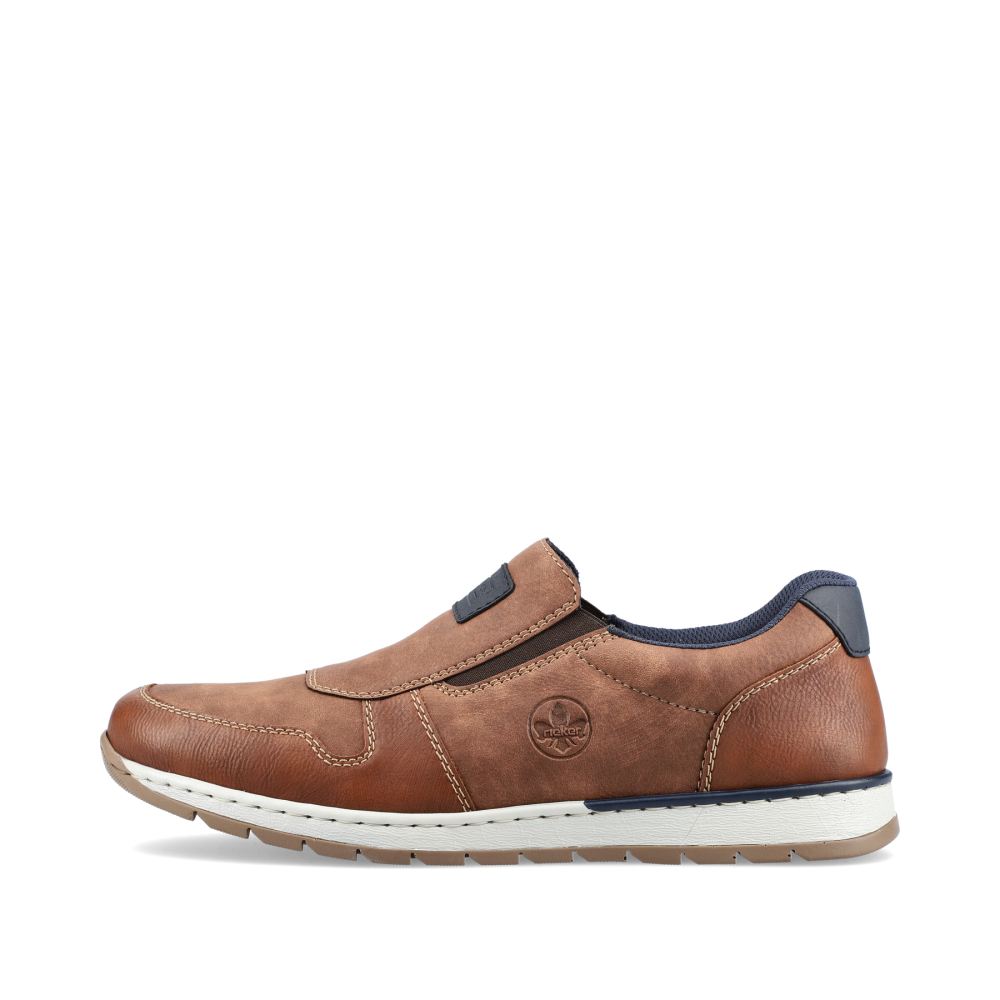 Rieker Men's Slippers - Nut Brown