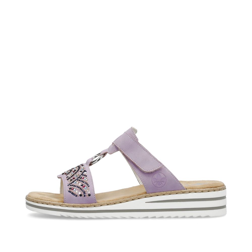 Rieker Women's Lilac Mules