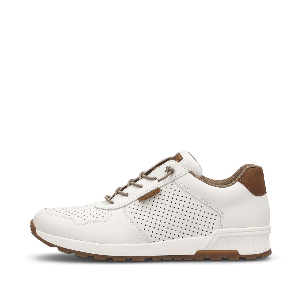 Rieker Men's Slipperscream White