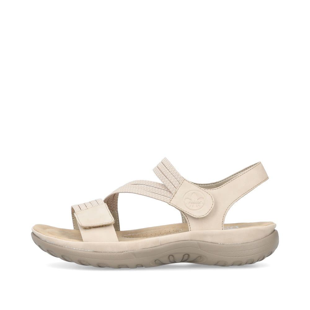 Rieker Women's Strappy Sandals - Light Beige