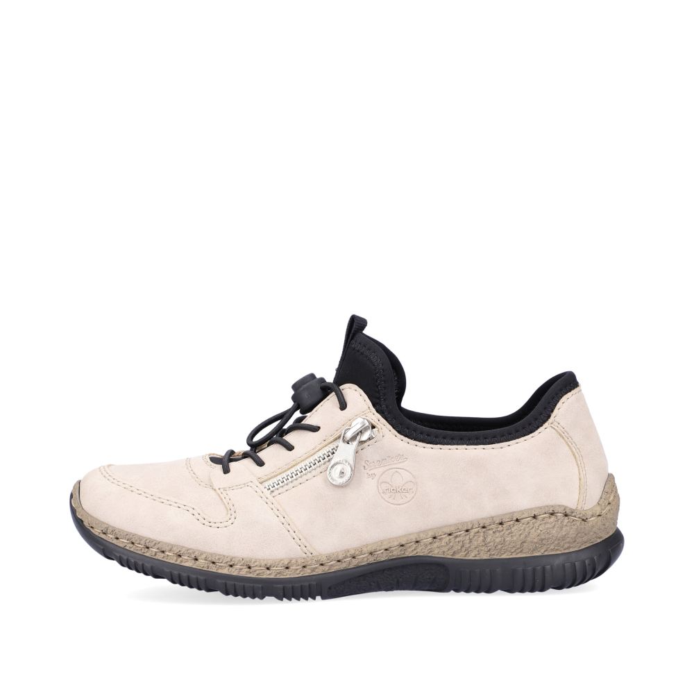Rieker Women's Slippers - Light Beige