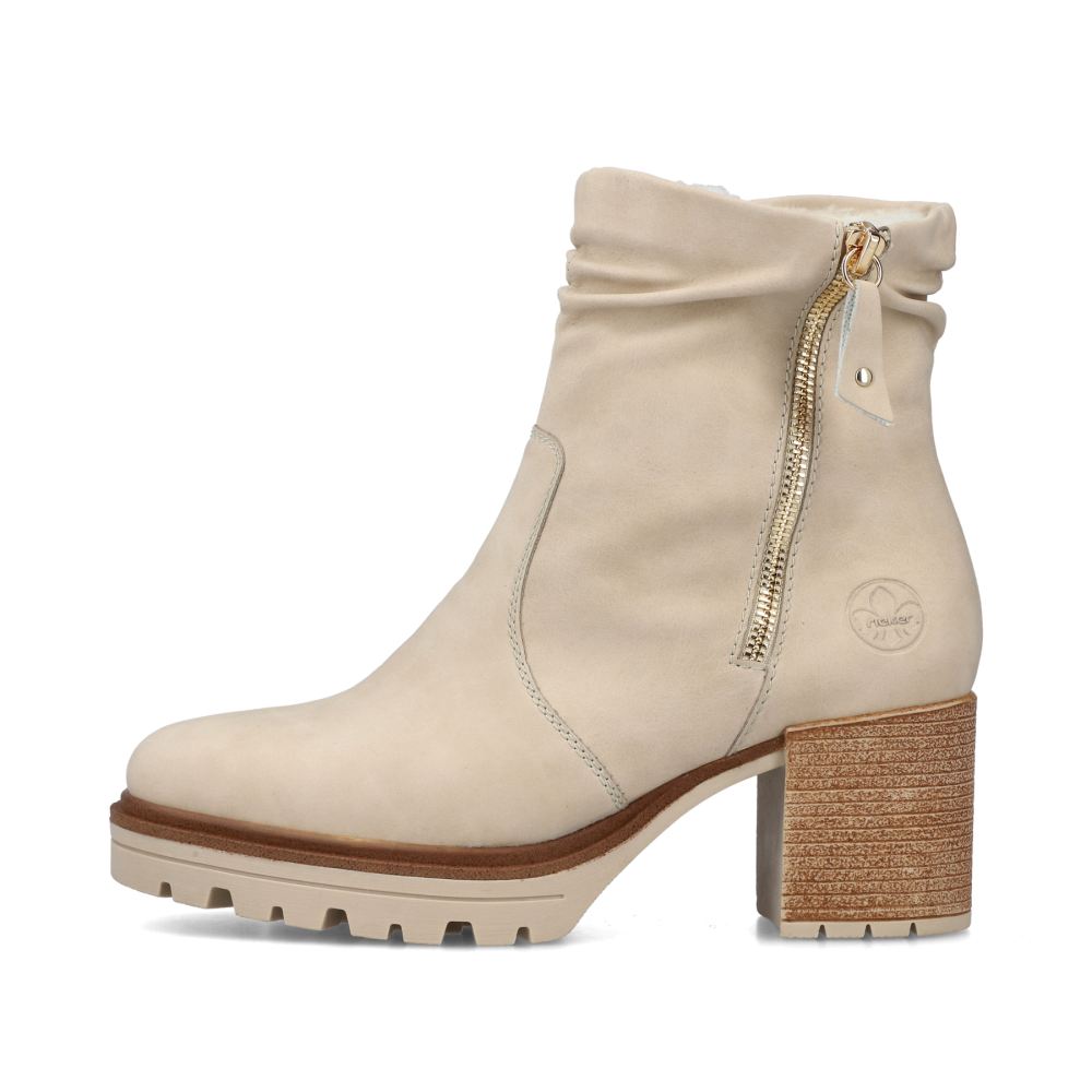 Rieker Women's Ankle Bootscream Beige