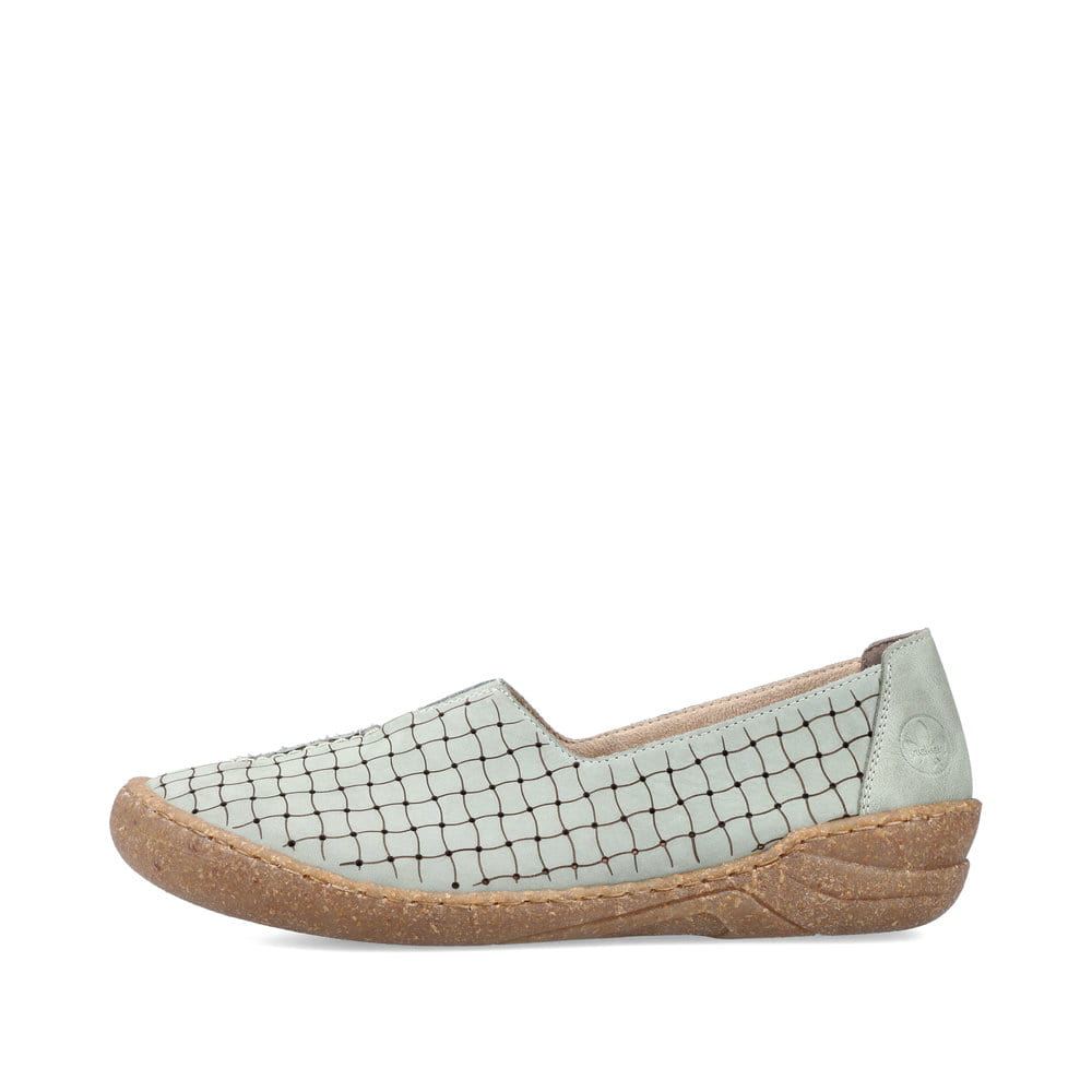 Rieker Women's Ballerinas - Mint Green