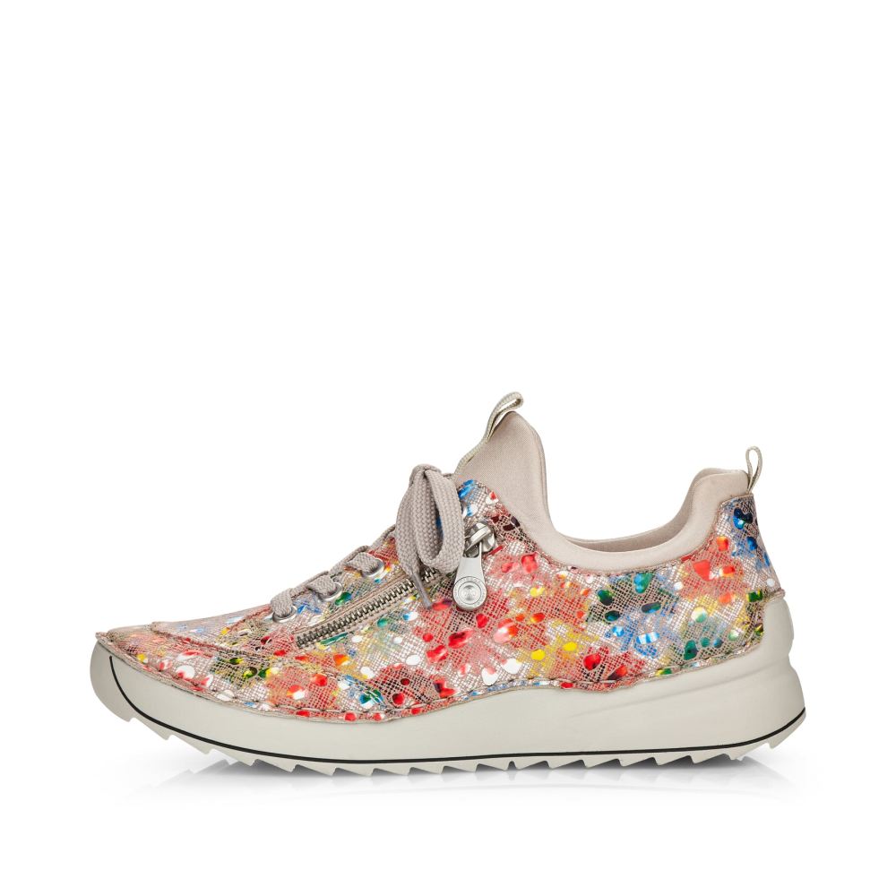 Rieker Women's Slippers Multi-Beige