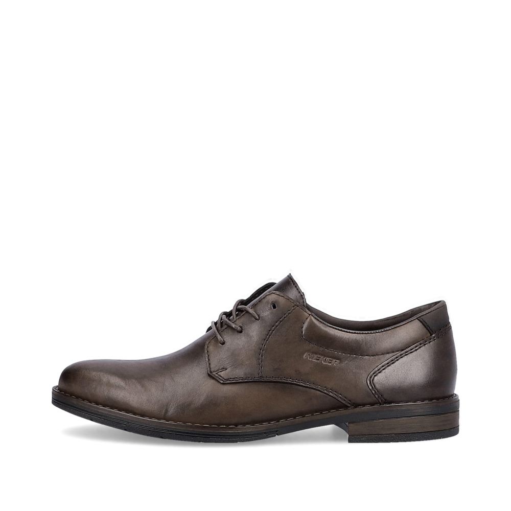 Rieker Men's Lace-Up Shoes - Dark Brown