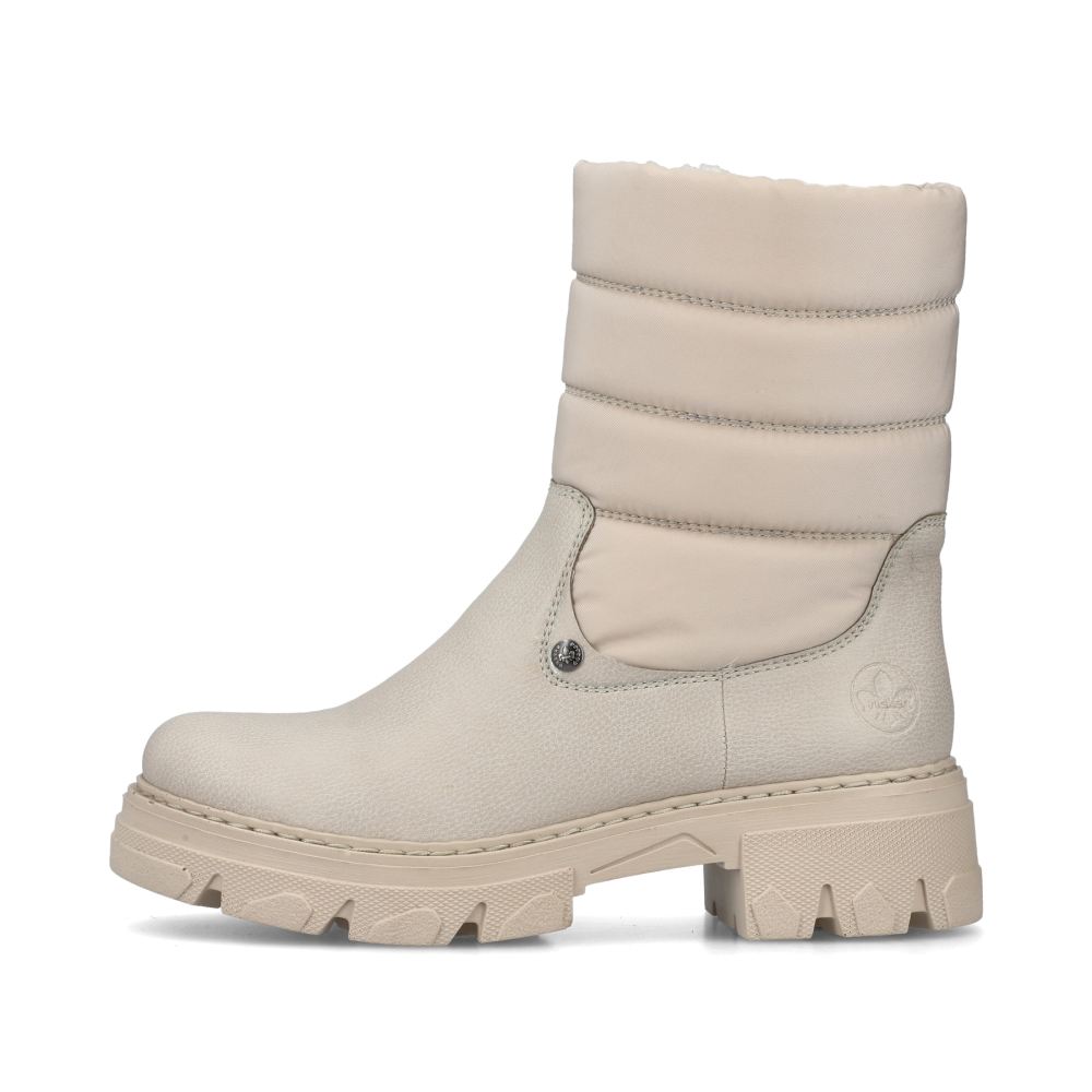 Rieker Women's Short Boots Vanilla Beige