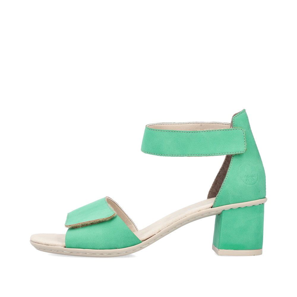 Rieker Women's Strappy Sandals - Leaf Green