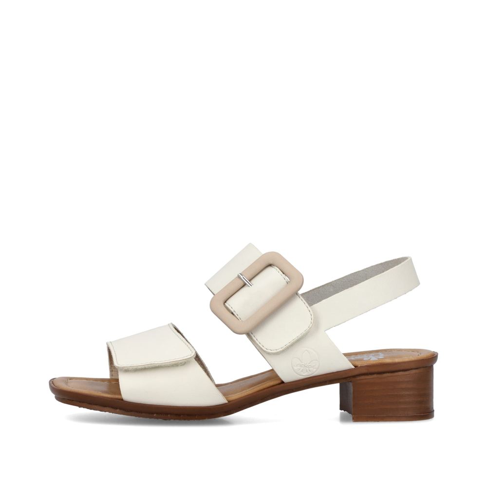 Rieker Women's Strappy Sandalslight Beige