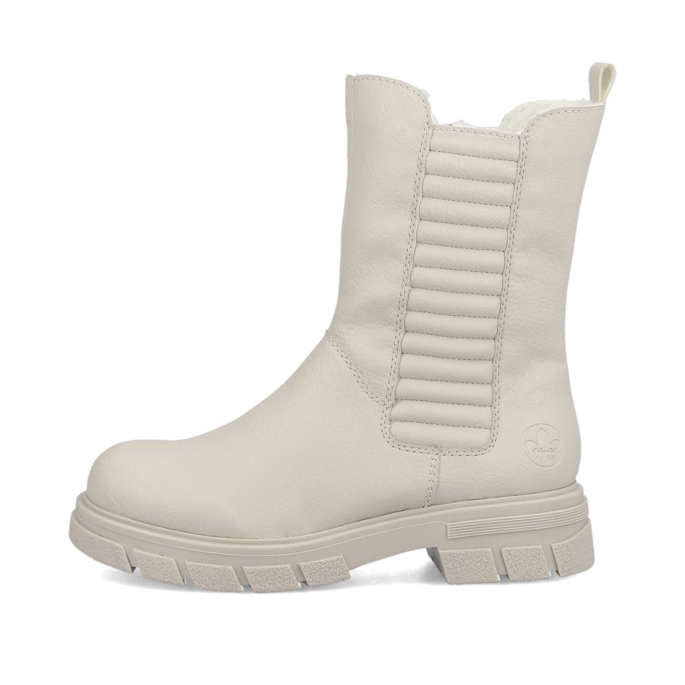Rieker Women's Chelsea Boots Light Beige