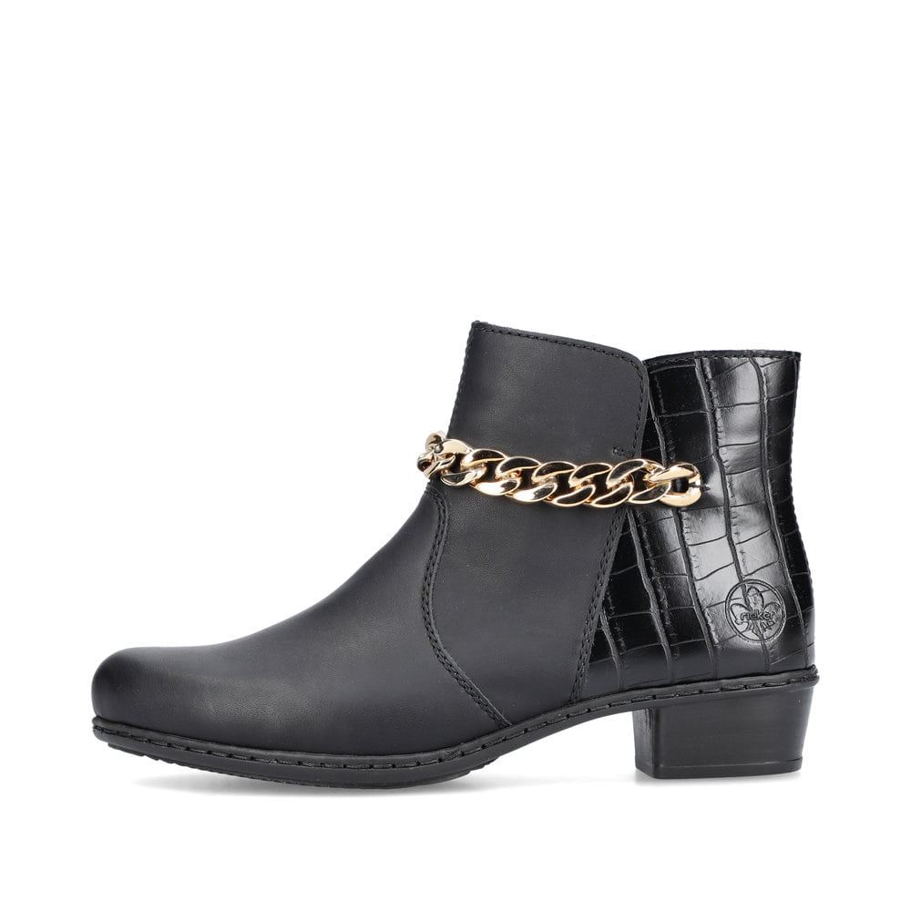 Rieker Women's Ankle Bootsdeep Black