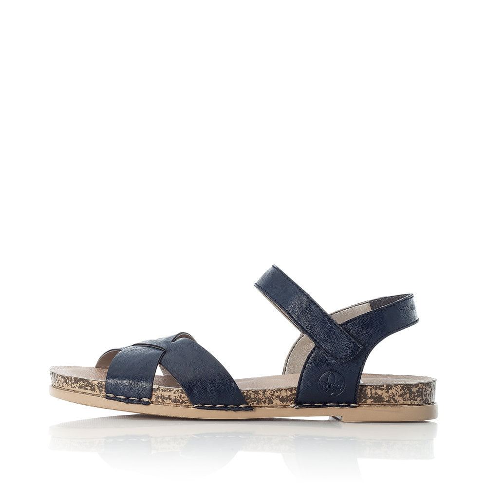 Rieker Women's Strappy Sandals - Pacific Blue