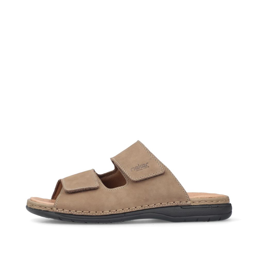 Rieker Men'schampagne Mules