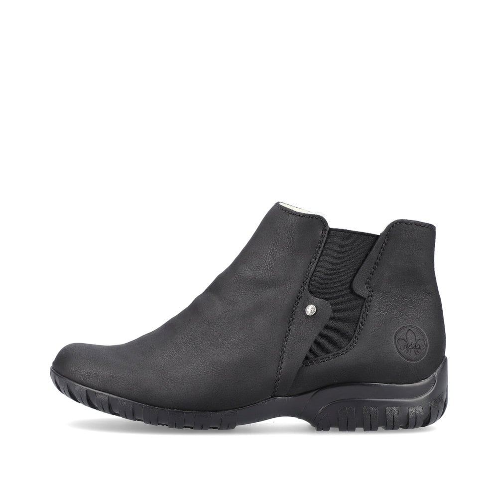 Rieker Women's Slippers - Deep Black