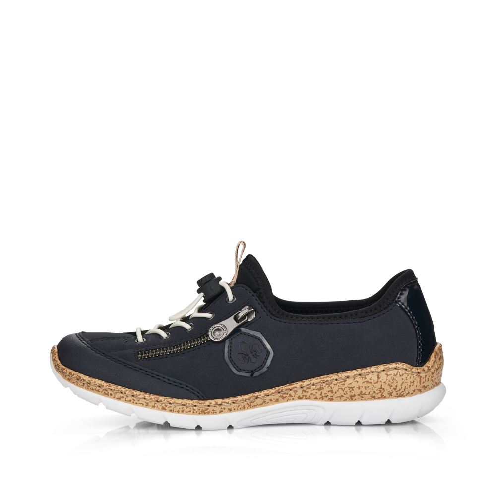 Rieker Women's Slippers Navy Blue