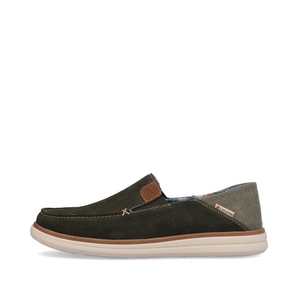 Rieker Evolution Men's Slippers - Forest Green