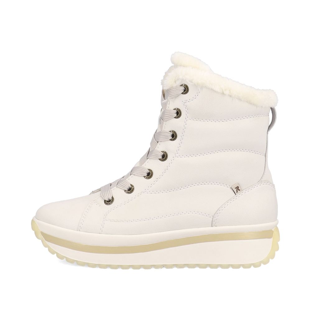 Rieker Evolution Women's Lace-Up Boots Frostwhite