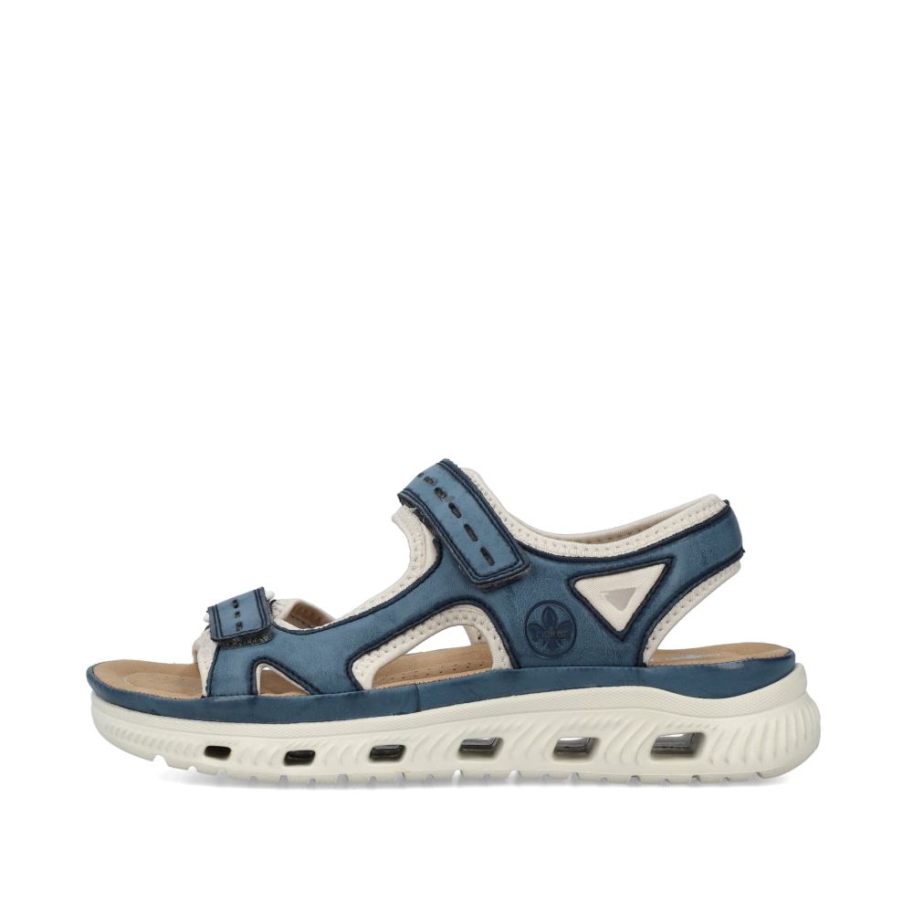 Riekerwomen's Trekking Sandals - Slate Blue