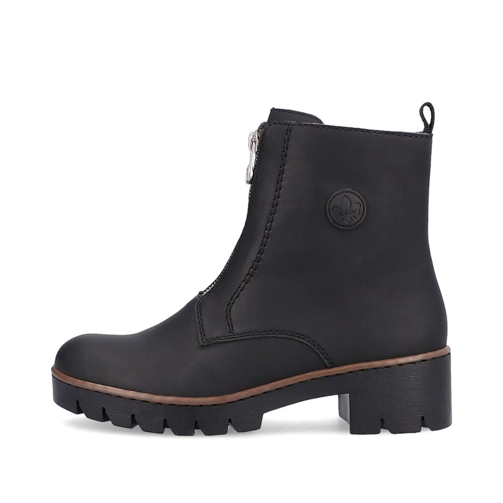 Rieker Women'sshort Boots - Deep Black