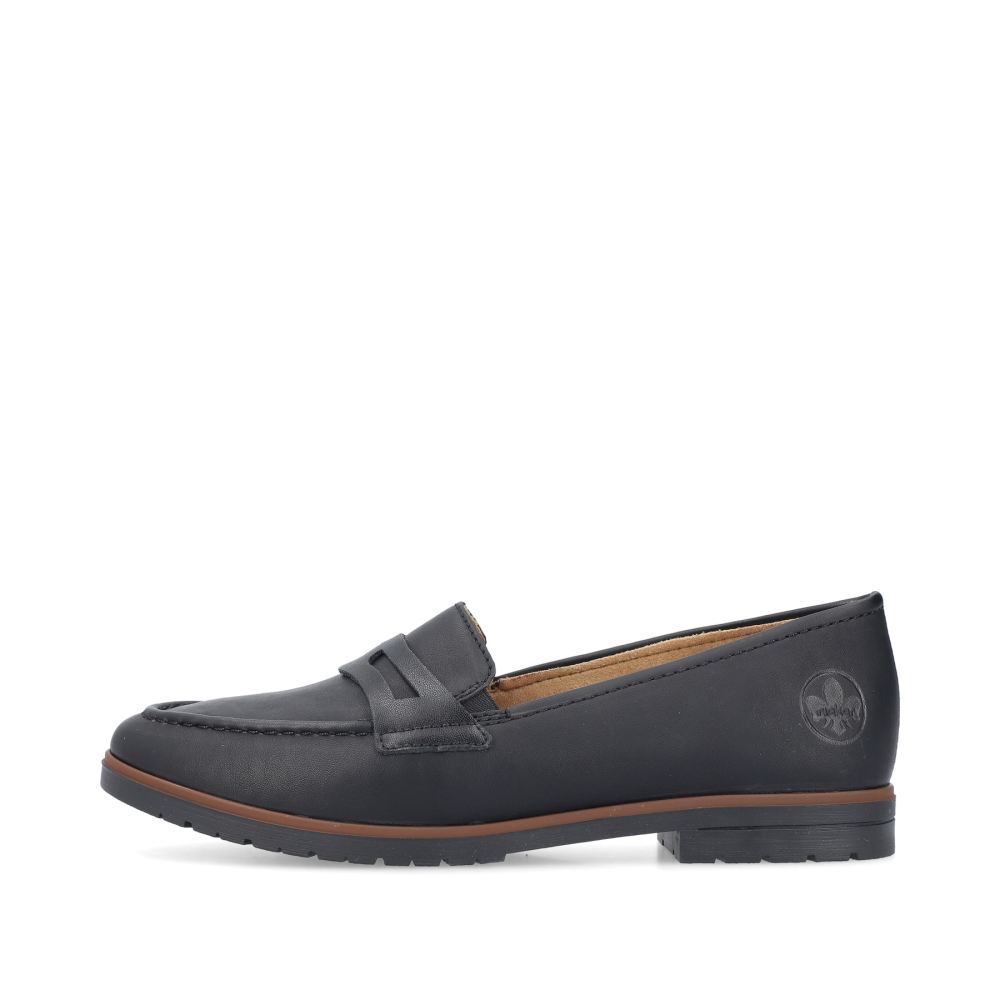 Rieker Women's Loafers - Deep Black