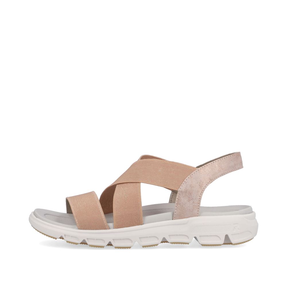 Rieker Evolution Women's Trekking Sandals - Peach