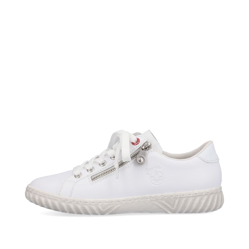 Rieker Women's Low-Top Sneakers - Pure White