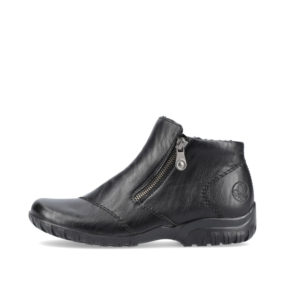 Rieker Women's Slippers - Midnight Black