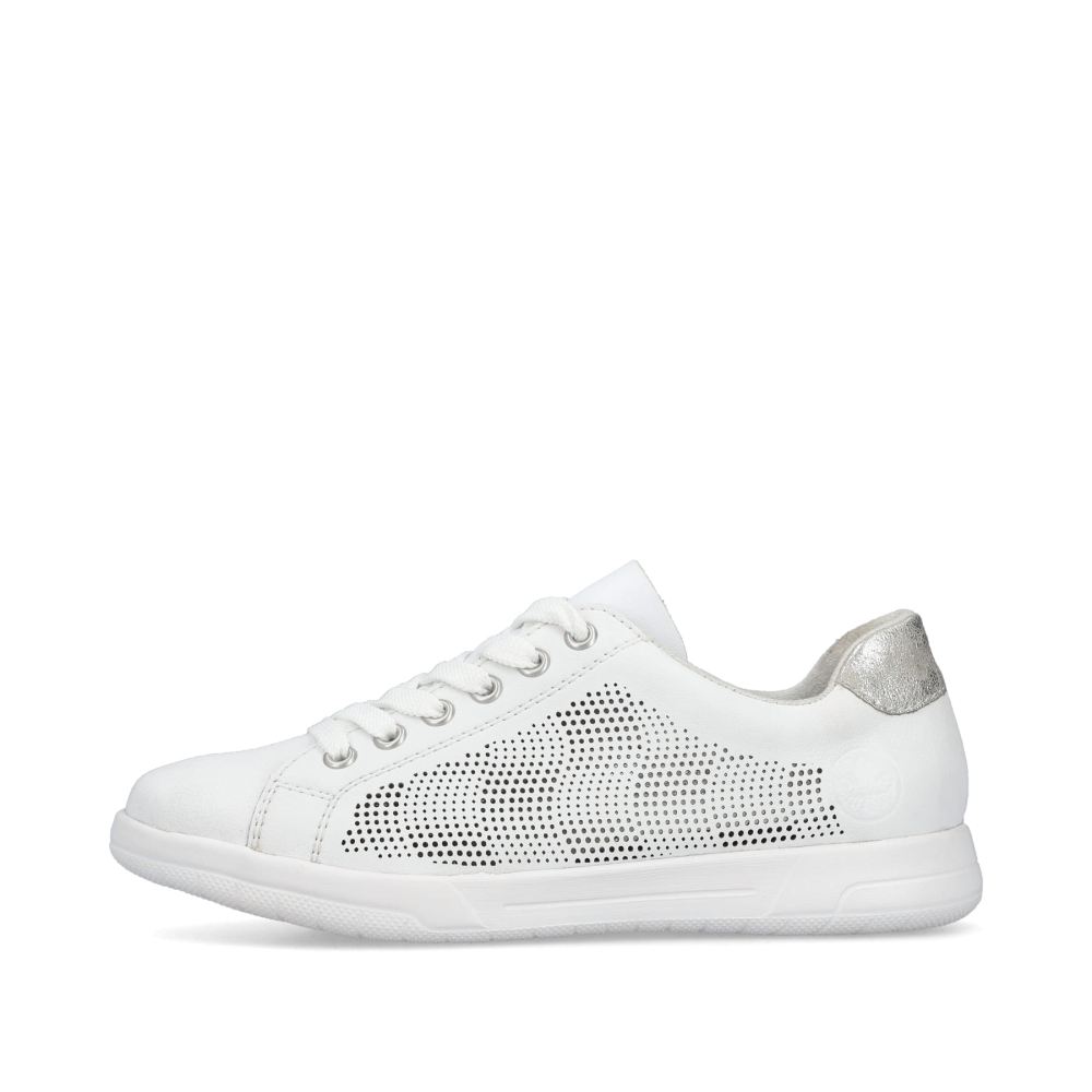 Rieker Women's Low-Top Sneakers - Pure White