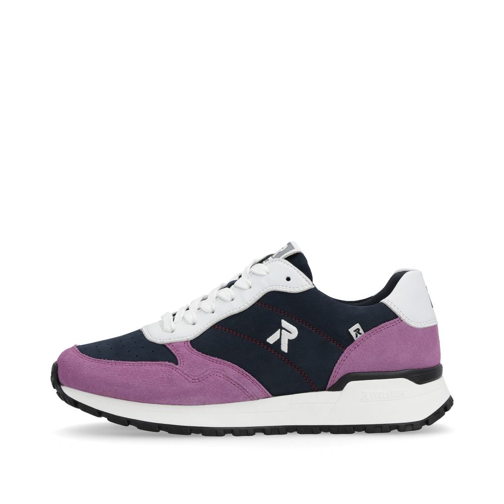 Rieker Evolution Women's Sneaker Low Atlantic-Blue Violet